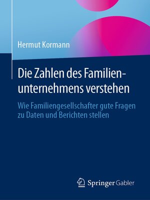 cover image of Die Zahlen des Familienunternehmens verstehen